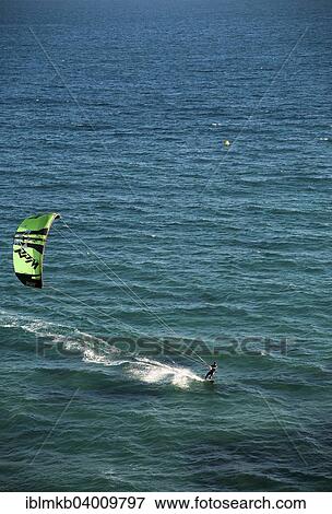 "Kitesurfer at the Playa Arenal Bol beach of Calpe, Costa Blanca, Province of Alicante, Spain, Europe" View Large Photo Image Stock Photo - "Kitesurfer at the Playa Arenal Bol beach of Calpe, Costa Blanca, Province of Alicante, Spain, Europe". Fotosearch
