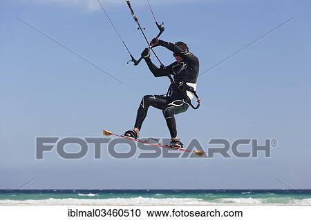 "Kitesurfer, beach of Risco del Paso, Fuerteventura, Canary Islands, Spain, Europe" View Large Photo Image Stock Image - "Kitesurfer, beach of Risco del Paso, Fuerteventura, Canary Islands, Spain, Europe". Fotosearch