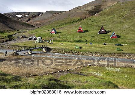 "Kjolur campsite, highlands, Iceland, Europe" View Large Photo Image Stock Photograph - "Kjolur campsite, highlands, Iceland, Europe". Fotosearch