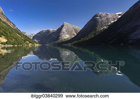 "Kjosnesfjorden fjord, Lake Jolstravatnet, Jolster, Sogn og Fjordane, Norway, Europe" View Large Photo Image Stock Photo - "Kjosnesfjorden fjord, Lake Jolstravatnet, Jolster, Sogn og Fjordane, Norway, Europe". Fotosearch