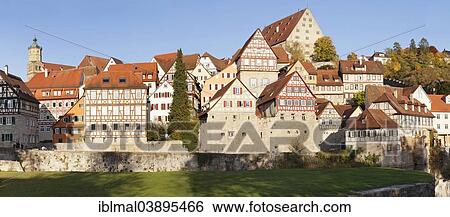 "Kocher river, historic centre of Schwabisch Hall, Hohenlohekreis district, Baden-Wurttemberg, Germany, Europe" View Large Photo Image Stock Photograph - "Kocher river, historic centre of Schwabisch Hall, Hohenlohekreis district, Baden-Wurttemberg, Germany, Europe". Fotosearch
