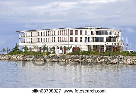 Stock Photo - "Kongresszentrum Hohe Dune congress centre, Warnemunde, Mecklenburg-Vorpommern, Germany, Europe". Fotosearch