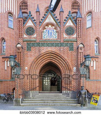 "Kopenick City Hall and monument of The Captain of Kopenick, Brick Gothic, Kopenick, Berlin, Germany, Europe" View Large Photo Image Stock Image - "Kopenick City Hall and monument of The Captain of Kopenick, Brick Gothic, Kopenick, Berlin, Germany, Europe". Fotosearch