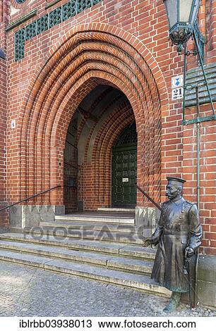 "Kopenick City Hall and monument of The Captain of Kopenick, Brick Gothic, Kopenick, Berlin, Germany, Europe" View Large Photo Image Stock Image - "Kopenick City Hall and monument of The Captain of Kopenick, Brick Gothic, Kopenick, Berlin, Germany, Europe". Fotosearch