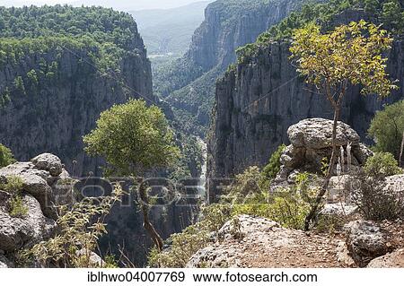 "Koprulu Canyon, canyon, 400m deep, with Koprucay river, Taurus Mountains, Antalya Province, Turkey, Asia" View Large Photo Image Stock Photo - "Koprulu Canyon, canyon, 400m deep, with Koprucay river, Taurus Mountains, Antalya Province, Turkey, Asia". Fotosearch