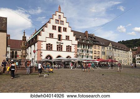 "Kornhaus, or grain house, on Munsterplatz square, Freiburg im Breisgau, Breisgau, Baden-Wurttemberg, Germany, Europe" View Large Photo Image Stock Photograph - "Kornhaus, or grain house, on Munsterplatz square, Freiburg im Breisgau, Breisgau, Baden-Wurttemberg, Germany, Europe". Fotosearch
