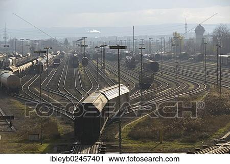 "Kornwestheim marshalling yard, Baden-Wuerttemberg, Germany, Europe" View Large Photo Image Stock Image - "Kornwestheim marshalling yard, Baden-Wuerttemberg, Germany, Europe". Fotosearch