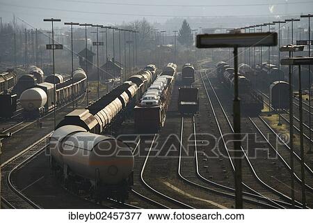"Kornwestheim marshalling yard, Baden-Wuerttemberg, Germany, Europe" View Large Photo Image Stock Photo - "Kornwestheim marshalling yard, Baden-Wuerttemberg, Germany, Europe". Fotosearch