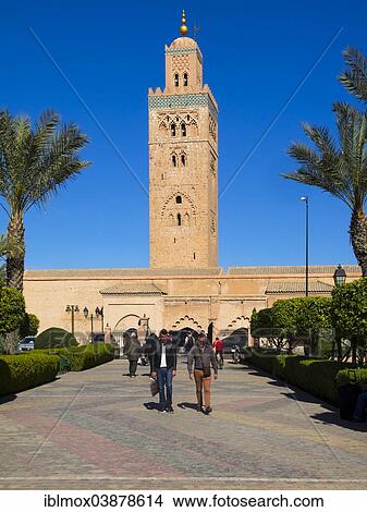 "Koutoubia Mosque, 1158, Medina, Marrakech, Marrakech-Tensift-Al Haouz, Morocco, Africa" View Large Photo Image Picture - "Koutoubia Mosque, 1158, Medina, Marrakech, Marrakech-Tensift-Al Haouz, Morocco, Africa". Fotosearch