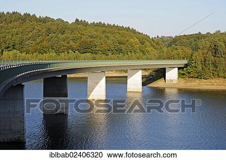 "Kraehwinkler Bridge, Wuppertal Dam, reservoir, Remscheid, Bergisches Land, North Rhine-Westphalia, Germany, Europe, PublicGround, Europe" View Large Photo Image Stock Image - "Kraehwinkler Bridge, Wuppertal Dam, reservoir, Remscheid, Bergisches Land, North Rhine-Westphalia, Germany, Europe, PublicGround, Europe". Fotosearch