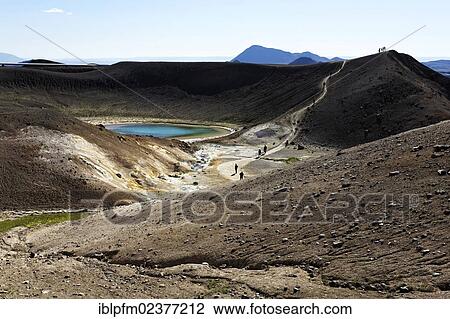 "Krafla crater, Myvatn, Iceland, Europe" View Large Photo Image Stock Image - "Krafla crater, Myvatn, Iceland, Europe". Fotosearch