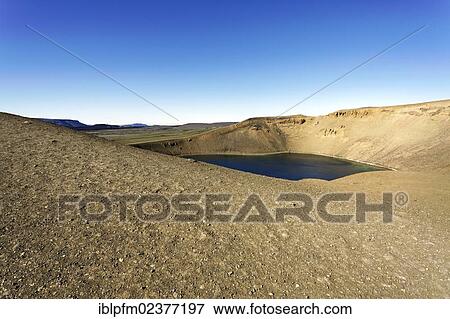 "Krafla crater, Myvatn, Iceland, Europe" View Large Photo Image Stock Photo - "Krafla crater, Myvatn, Iceland, Europe". Fotosearch