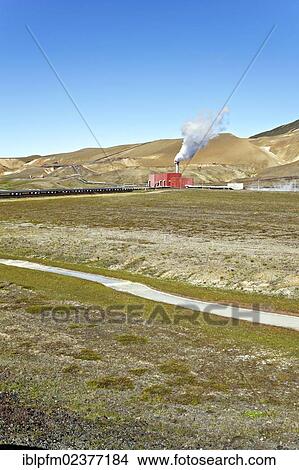 "Krafla geo thermal power station, Myvatn, Iceland, Europe" View Large Photo Image Picture - "Krafla geo thermal power station, Myvatn, Iceland, Europe". Fotosearch