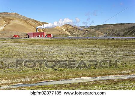 "Krafla geo thermal power station, Myvatn, Iceland, Europe" View Large Photo Image Stock Photography - "Krafla geo thermal power station, Myvatn, Iceland, Europe". Fotosearch