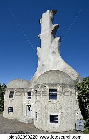 "Kraftwerk building, by architect Rudolf Steiner, seat of the Anthroposophical Society in Dornach, Canton of Solothurn, Switzerland, Europe" View Large Photo Image Stock Image - "Kraftwerk building, by architect Rudolf Steiner, seat of the Anthroposophical Society in Dornach, Canton of Solothurn, Switzerland, Europe". Fotosearch