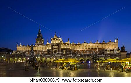 "Krakow Cloth Hall and Town Hall Tower, Stare Miasto old town, Krakow, Lesser Poland Voivodeship, Poland, Europe" View Large Photo Image Stock Photo - "Krakow Cloth Hall and Town Hall Tower, Stare Miasto old town, Krakow, Lesser Poland Voivodeship, Poland, Europe". Fotosearch