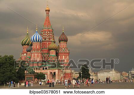 "Krasnaya Ploshchad or Red Square with St. Basil's Cathedral, stormy atmosphere, Moskau, Moscow Oblast, Russia, Europe" View Large Photo Image Stock Image - "Krasnaya Ploshchad or Red Square with St. Basil's Cathedral, stormy atmosphere, Moskau, Moscow Oblast, Russia, Europe". Fotosearch