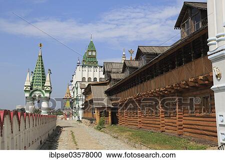 "Kremlin in Izmailovo, Ismailowo, Moskau, Moscow Oblast, Russia, Europe" View Large Photo Image Stock Image - "Kremlin in Izmailovo, Ismailowo, Moskau, Moscow Oblast, Russia, Europe". Fotosearch