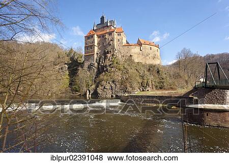 "Kriebstein castle on the Zschopau river, Saxony, Germany, Europe" View Large Photo Image Stock Photo - "Kriebstein castle on the Zschopau river, Saxony, Germany, Europe". Fotosearch