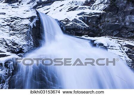"Krimml Waterfalls in winter, Krimml, Tyrol, Austria, Europe" View Large Photo Image Picture - "Krimml Waterfalls in winter, Krimml, Tyrol, Austria, Europe". Fotosearch