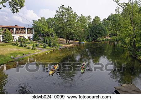 Stock Photo - "Krutynia river, Masurian Lake District, Poland, Europe". Fotosearch