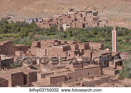 "Ksar, fortified city, Road of the Kasbahs, Ounila-Tal, near Ait-Ben-Haddou, Souss-Massa-Draa region, Morocco, Africa" View Large Photo Image Stock Image - "Ksar, fortified city, Road of the Kasbahs, Ounila-Tal, near Ait-Ben-Haddou, Souss-Massa-Draa region, Morocco, Africa". Fotosearch
