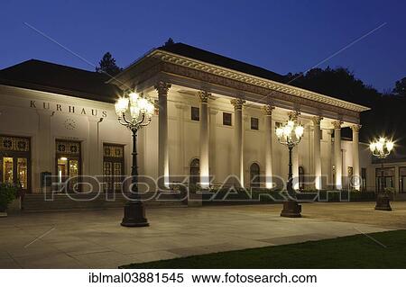 "Kurhaus spa resort, Baden-Baden, Black Forest, Baden-Wurttemberg, Germany, Europe" View Large Photo Image Stock Photography - "Kurhaus spa resort, Baden-Baden, Black Forest, Baden-Wurttemberg, Germany, Europe". Fotosearch