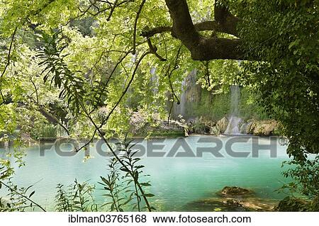 "Kursunlu Waterfall, Antalya, Antalya Province, Turkey, Asia" View Large Photo Image Stock Photo - "Kursunlu Waterfall, Antalya, Antalya Province, Turkey, Asia". Fotosearch