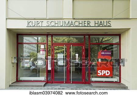Kurt Schumacher Haus Head Office Of The Berlin Branch Of The Spd