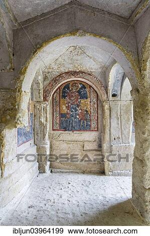 "La Candelora, Adoration of two saints, fresco 13th-14th century, rock church, cave church, Chiese Rupestri, La Candelora, Gravina San Marco, Cave City, Massafra, Murgia Tarantine, Taranto, Apulia, Italy, Europe" View Large Photo Image Stock Photo - "La Candelora, Adoration of two saints, fresco 13th-14th century, rock church, cave church, Chiese Rupestri, La Candelora, Gravina San Marco, Cave City, Massafra, Murgia Tarantine, Taranto, Apulia, Italy, Europe". Fotosearch