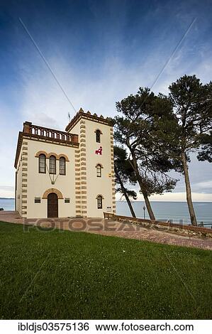 "La Casa Forestal by the sea, Sant Marti d'Empuries, L'Escala, Costa Brava, Catalonia, Spain, Europe" View Large Photo Image Stock Photograph - "La Casa Forestal by the sea, Sant Marti d'Empuries, L'Escala, Costa Brava, Catalonia, Spain, Europe". Fotosearch