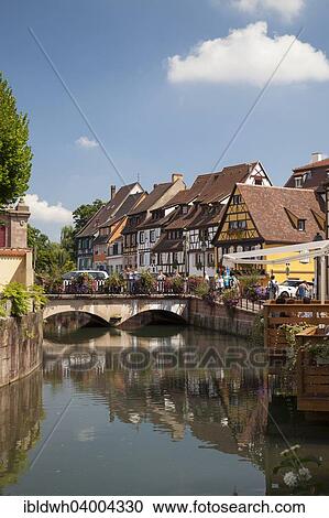 Stock Image - "La Petite Venise, Colmar, Alsace, France, Europe". Fotosearch