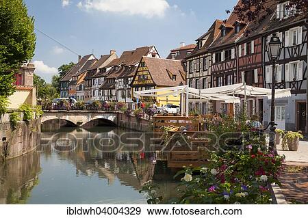Stock Photo - "La Petite Venise, Colmar, Alsace, France, Europe". Fotosearch