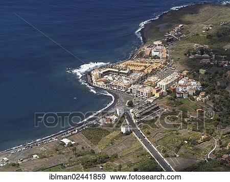Stock Photo - "La Playa, Valle Gran Rey, La Gomera, Canary Islands, Spain, Europe". Fotosearch