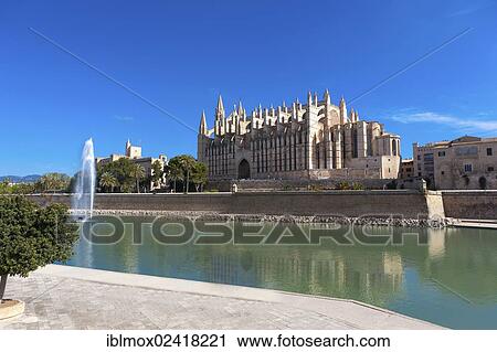La Seu Cathedral, historic town centre, Palma de Mallorca, Majorca, Balearic Islands, Spain, Europe View Large Photo Image Stock Image - La Seu Cathedral, historic town centre, Palma de Mallorca, Majorca, Balearic Islands, Spain, Europe. Fotosearch