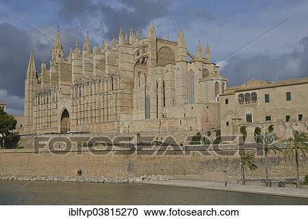 "La Seu Cathedral, Palma Cathedral, Palma, Majorca, Balearic Islands, Spain, Europe" View Large Photo Image Stock Image - "La Seu Cathedral, Palma Cathedral, Palma, Majorca, Balearic Islands, Spain, Europe". Fotosearch