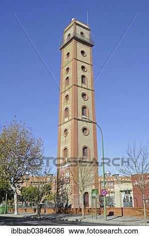 Stock Photograph - "La Torre de los Perdigones, tower, camera obscura, Seville, Andalusia, Spain, Europe". Fotosearch