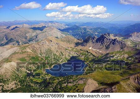 "Lac d'Allos mountain lake, Barcelonnette, Departement Alpes-de-Haute-Provence, Region Provence-Alpes-Cote d’Azur, France, Europe" View Large Photo Image Stock Photo - "Lac d'Allos mountain lake, Barcelonnette, Departement Alpes-de-Haute-Provence, Region Provence-Alpes-Cote d’Azur, France, Europe". Fotosearch
