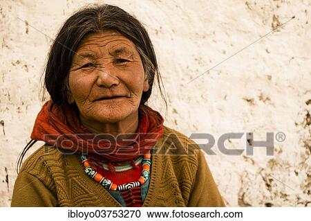 "Ladakhi woman, Ladakh, Jammu and Kashmir, India, Asia" View Large Photo Image Stock Image - "Ladakhi woman, Ladakh, Jammu and Kashmir, India, Asia". Fotosearch