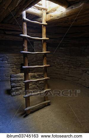 "Ladder in a room of the Anasazi cliff dwelling Spruce Tree House, Echo House, Mesa Verde National Park, Colorado, United States, North America" View Large Photo Image Stock Image - "Ladder in a room of the Anasazi cliff dwelling Spruce Tree House, Echo House, Mesa Verde National Park, Colorado, United States, North America". Fotosearch