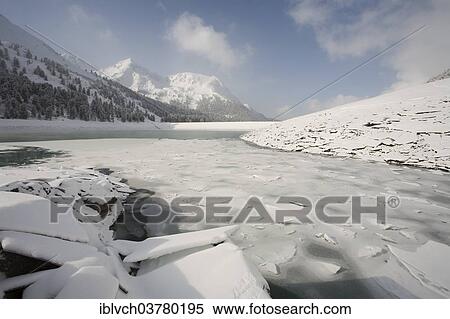 "Laengental Reservoir in winter, Kuehtai, Sellrain Valley, Tyrol, Austria, Europe" View Large Photo Image Stock Photography - "Laengental Reservoir in winter, Kuehtai, Sellrain Valley, Tyrol, Austria, Europe". Fotosearch