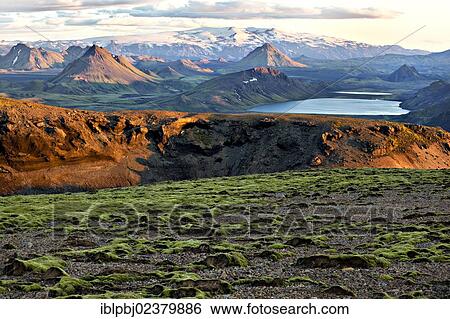 "Lake Alftavatn with the Eyjafjallajokull glacier, Iceland, Europe" View Large Photo Image Stock Photograph - "Lake Alftavatn with the Eyjafjallajokull glacier, Iceland, Europe". Fotosearch