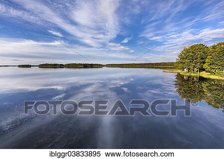 Stock Photography - "Lake Asnen, Smaland, Sweden, Europe". Fotosearch