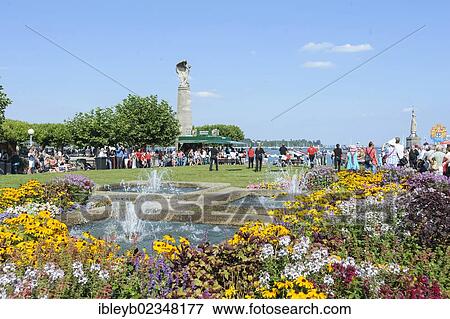 Stock Photo - "Lake Constance Night Festival, Konstanz, Baden-Wuerttemberg, Germany, Europe". Fotosearch