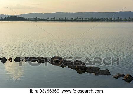 "Lake Kochel in the evening, Kochel am See, Upper Bavaria, Bavaria, Germany, Europe" View Large Photo Image Stock Photo - "Lake Kochel in the evening, Kochel am See, Upper Bavaria, Bavaria, Germany, Europe". Fotosearch