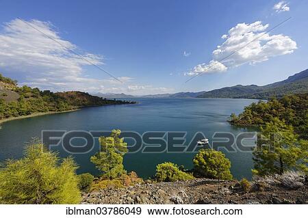 "Lake Koycegiz or Koycegiz Golu near Dalyan, Mugla Province, Aegean Region, Turkey, Asia" View Large Photo Image Stock Photo - "Lake Koycegiz or Koycegiz Golu near Dalyan, Mugla Province, Aegean Region, Turkey, Asia". Fotosearch