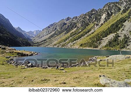 "Lake Lac de Gaube, Cauterets, Midi-Pyrenees region, Pyrenees, national park, mountain landscape, Hautes-Pyrenees department, France, Europe, PublicGround, Europe" View Large Photo Image Stock Image - "Lake Lac de Gaube, Cauterets, Midi-Pyrenees region, Pyrenees, national park, mountain landscape, Hautes-Pyrenees department, France, Europe, PublicGround, Europe". Fotosearch