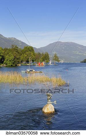 "Lake Millstaetter See, Seeboden, Spittal an der Drau, Carinthia, Austria, Europe" View Large Photo Image Stock Photo - "Lake Millstaetter See, Seeboden, Spittal an der Drau, Carinthia, Austria, Europe". Fotosearch