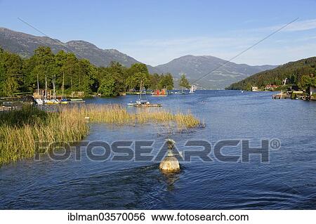 "Lake Millstaetter See, Seeboden, Spittal an der Drau, Carinthia, Austria, Europe" View Large Photo Image Stock Photograph - "Lake Millstaetter See, Seeboden, Spittal an der Drau, Carinthia, Austria, Europe". Fotosearch