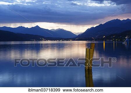 "Lake Millstatt, evening mood, Millstatt am See, Spittal an der Drau, Carinthia, Austria, Europe" View Large Photo Image Stock Photo - "Lake Millstatt, evening mood, Millstatt am See, Spittal an der Drau, Carinthia, Austria, Europe". Fotosearch
